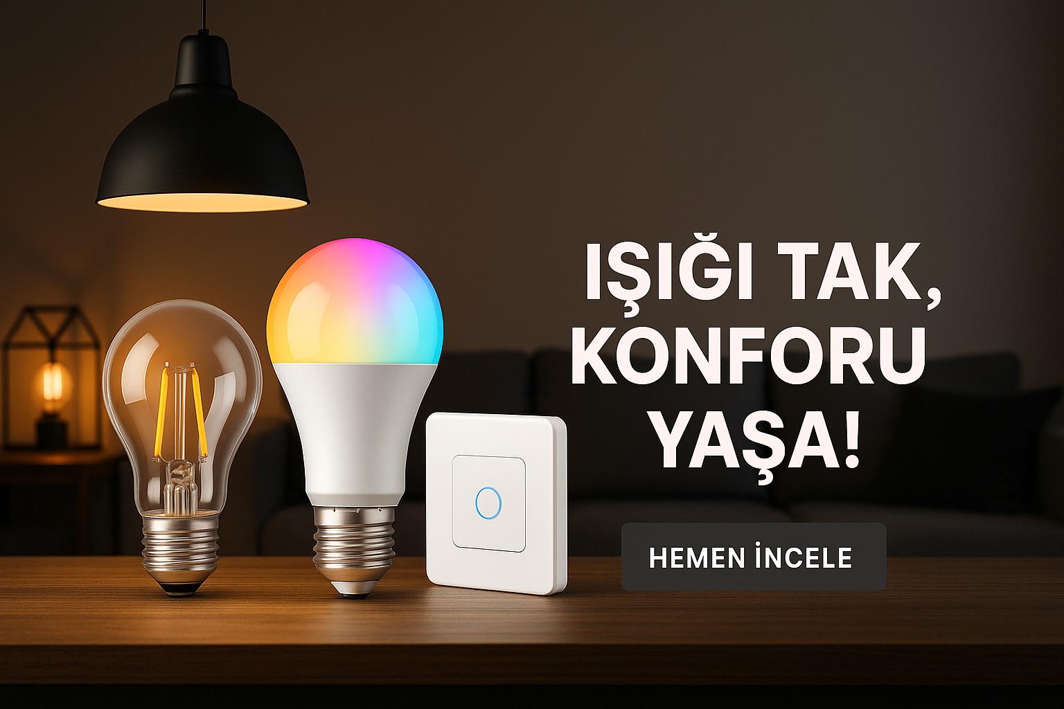 Işığı tak konforu yaşa